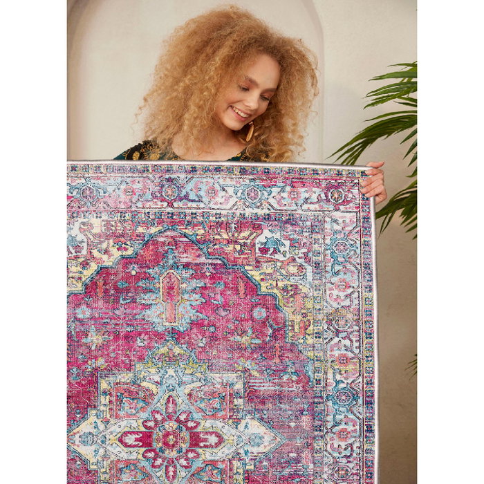 Conceptum Alfombra Woosonıl114 de Algodón 160 x 230 cm Multicolor